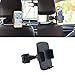 Produktbild Handyhalter Dairyshop 360 ° drehbarer Auto-Rücksitz -Kopfstütze Halterung Halter für iphone Samsung LG Xiaomi Huawei Ständer 3.5 "-6" intelligentes Telefon, ABS + Silikon, Schwarz, 1PC