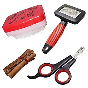 Lixit PGK-4 Grooming Kit for Small Animals, Red