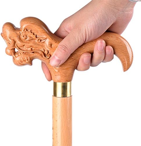 wood/ Super sturdy wood faucet sticks/THandle hiking climbing wooden walking stick for the elderly/ stick-A