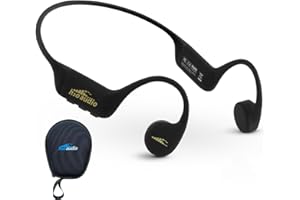 H2O Audio TRI 2 PRO Multi-Sport Waterproof Bone Conduction Open Ear Headphones, Bluetooth 5.3 for Running and Cycling, MP3 Mode for Swimming, IPX8, 8GB Memory, Playlist+ App Included for Streaming