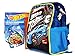 Produktbild 2tlg. Super Set - Hot Wheels - Kindergarten-Rucksack/Kindergartentasche - für die Brotdose/Trinkflasche + Bastelschürze/Kinderschürze/Malschürze/Kochschürze - für die kleinen Auto Fans