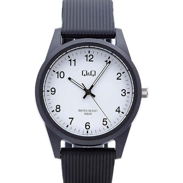 Q&Q Orologio Analogico al Quarzo Uomo con Cinturino in Resina VS44J003Y