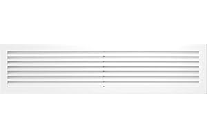 KRATKI grille de ventilation grille de cheminée FRESH 17cm x 70cm blanc