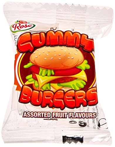 Rose Gummy Burgers, 8 g, 150-Count