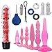 Produktbild VOSSA Plugs Anal Vibrator Ring Cock Enema Bulb Massage Sleeve Sex Toys Set 15PCS,Vibrator Sex Toys4 Man Couples Women Sex Toys,Anal Plug Dildo SM Bullet,Wand Massager Strap On Fleshlights