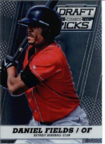 2013 Panini Prizm Baseball Perennial Draft Picks Baseball Card # 18 Daniel Fields Detroit Tigers
