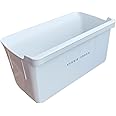 SHRITHU Vegetable Box For Fridge Basket Compatible With Whirlpool Single door 190 To 200 Liter Refrigerator Non-Transparent White Plastic Part Code W10418585