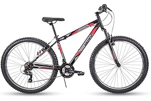 Huffy 27.5" Tekton Hardtail-Bicicleta de montaña (27,5"), Hombre, Negro