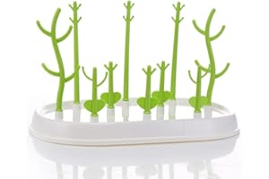 Qingning Scolabiberon, Rastrelliere asciuga biberon, Asciuga Biberon,Tiralatte e Accessori, Scola biberon, Bottiglia Stendino Scolabiberon, Scolare la bottiglia