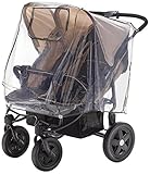 DIAGO 30008.75265 Komfort Regenschutz Zwillingswagen