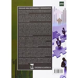 CÁLCULO PARA EMPRESARIOS Y ECONOMISTAS