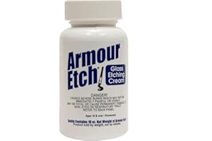 10 oz. Armour Etch Glass Etching Cream with Application Brush