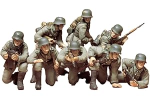 TAMIYA Set de 8 Figurines Grenardiers allemands 300035061-1:35 WWII