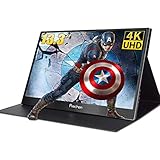 Prechen 13,3 Pouces HD Portable Jeu Moniteur résolution 3200x1800, Double Type-C entrée HDMI, IPS écran, Parfait pour Le MacBook Xbox A 360 PS3 / PS4,Windows 7 10, Noir