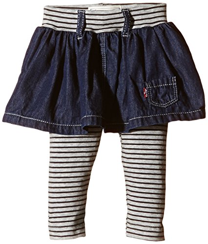Levi's Kids Baby Girls JUPY Full Skirt, Blue (indigo 46), 3-6 Months (Manufacturer size: 9M)