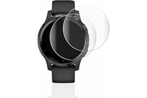brotect Protection Intégrale 3D Incurvé pour Garmin vivoactive 4s (40 mm) 2 Pièces - Couverture Complète, Film Protection Écran