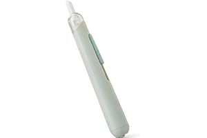 Amazon Basics Cúter con Hoja de Cerámica, 1,9 x 1,9 x 14,0cm, Paquete de 1, Verde