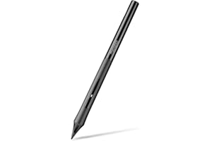 Metapen Pencil D1 Compatible with Apple iPad 2018 and later Versions, Ergonomic Design & Bluetooth, Tilt Sensitivity, Stylus Pen for iPad 11-6 Gen, Pro 3/4/5/6/M4, Air 3/4/5/M2/M3, Mini 5/6, Black