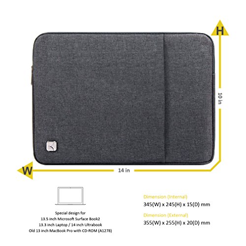CAISON 13 3 Zoll Notebook Laptop Sleeve Case H  lle Tasche f  r 13 3  ACER Spin 5 Swift 1   13 3  LENOVO Yoga 720 IdeaPas 710S   13 3  HP Spectre 13  