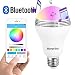 Produktbild Morpilot LED Lampe E27 Bluetooth LED Glühbirne mit Lautsprecher zu Entspannten Musikgenuß Smartphones Dimmbare Steuerung für Android und Apple iOS