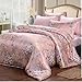 Produktbild BCX Homesil Four Sets Maulbeerseide-seitiges Seidenbett-Set, Pink, 1.8M,2,0 m,Lila