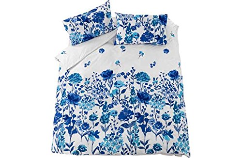 Meadow Indigo Floral Bedding Set - Double.
