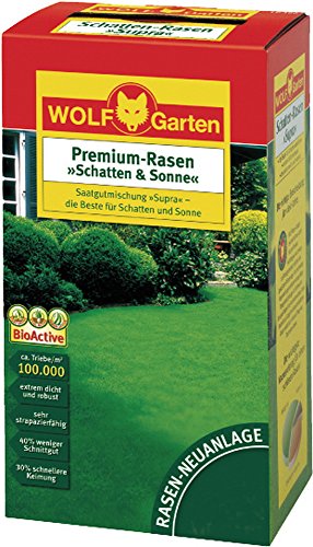 Preisvergleich Produktbild Wolf Rasensamen Supra Lp200, für ca. 200m², 4kg