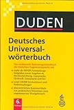 Image de Duden - Deutsches Universalwörterbuch: Das umfassende Bedeutungswörterbuch der deutschen Gegenwart