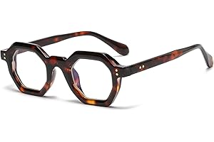 LJCZKA Gafas Luz Azul Hombre Mujer, Gafas con Filtro de luz Azul Monturas de Gafas para Ordenador Anti-reflejantes