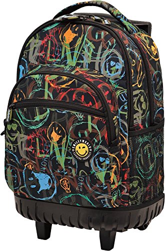 Smiley Typo Mochila Tipo Casual, 44 cm, Multicolor