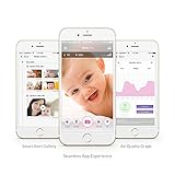 Kabelloses digitales iBabyCare-M6-Babyphone mit Videofunktion, 2-Wege-Audio, Nachtsicht, Musikplayer - 7