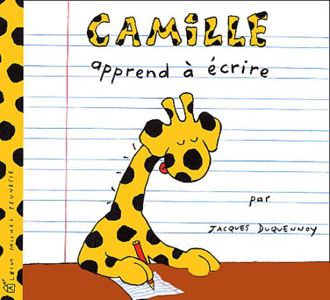 couverture de : Camille apprend &agrave; &eacute;crire