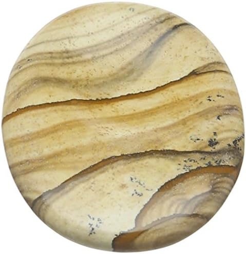 Steengoed Jaspis Picture Worry Stone, Stone, Multi-Colour
