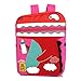 Produktbild Lounayy Kinder Rucksack Schulrucksack Karikatur Drucken Kindergartenrucksack Ultralight Schulranzen Kawaii Schule Rucksack Jungen Mädchen Unisex Rucksäcke 1 Bis 4. Klasse (Color : Rosa)