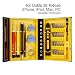 Produktbild 38 in 1 Präzisionsschraubendreher-Set für Smartphone iPhone 4 5 6 7 X Plus 7 6 6 Plus 6 6 5 Samsung Note Galaxy iPad Tablet PC TV MacBook Armbanduhr Kamera