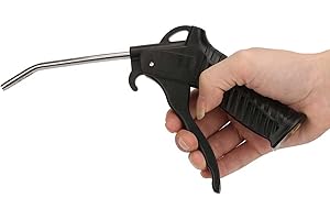 MARHYNCHUS 1/4" Stainless Steel Elbow Air Blow Gun Air Compressor Duster Industrial Dust Removing Cleaning Tool