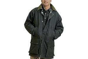 Mountain Pass By Wholesale Workwear Countrywear New Mens Waxed Cotton Padded Quilted Jacket Branded Coat With Hood Outdoor Countryside Oiled Fishing Hunting Shooting Farming Riding Check Lining