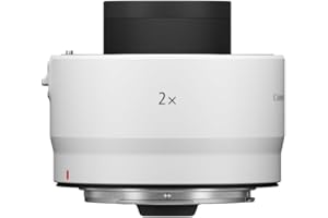 Canon Objektiv Extender RF 2X - für Canon RF Objektive (2-fache Brennweiten-Verlängerung, für RF-Bajonett optimiertes Linsendesign), hellgrau