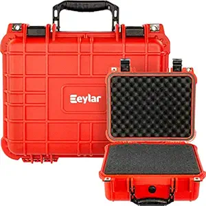 Eylar Protective Hard Camera Case Water & Shock Proof w/Foam TSA Approved 13.37 Inch 11.62 Inch 6 Inch Red