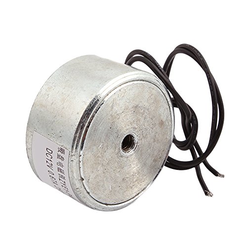BQLZR Metall 55LB 25kg Elektrohubmagnet Halten Elektromagnet 12V DC 250N - 4