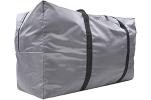 Daytesy Borsa Pieghevole - 75x45x30cm Borsa da Trasporto per Kayak Borsa da Barca Gonfiabile Borsa da Trasporto Pieghevole Borsa da Trasporto Accessorio per Barca Gonfiabile da Canoa Grigio(Grigio)