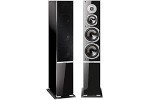 quadral Standlautsprecher Argentum 590 schwarz (Paar)