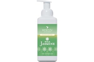 SERENITY HYGIENE Hand Cleansing Sanitiser Foam, No Alcohol Foaming Hand Sanitizer Dispenser - Wild Jasmine - 500ml