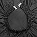 JOVIVI Top Grade Adult Salon Waterproof Hair Cut Hairdressing Barbers Cape Black Gown
