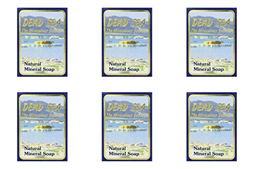 (6 PACK) - Malki Natural Mineral Soap | 90g | 6 PACK - SUPER SAVER - SAVE MONEY