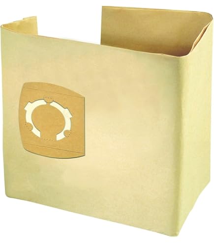 Vhbw 20x Sacchetto Compatibile Con Kärcher NT 25/1 Ap, NT 35/1 Ap, NT 35/1 Tact, NT 35/1 Eco, NT 35/1 Eco Te Aspirapolvere - Carta Marrone | Leroy Merlin - Foto 6