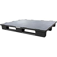 Kunststoffpalette massiv geschlossen 120x80x15cm 5000kg Traglast