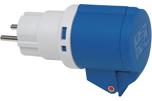 Brennenstuhl 1081571 nätdel med kontakt Schuko och CEE STECKER 3-polig 230 V/16 A
