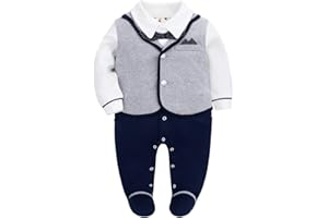 famuka Bambini e Ragazzi Smoking Neonato Vestito da Neonato Battesimo Abiti da Sposa per Bambini Abiti e Giacche elegangti