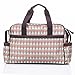 Allis Fashion Tote Changing Bag (Red/Grey)